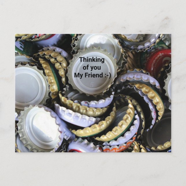 Postal Beer Lover Guay y Trendy (Anverso)