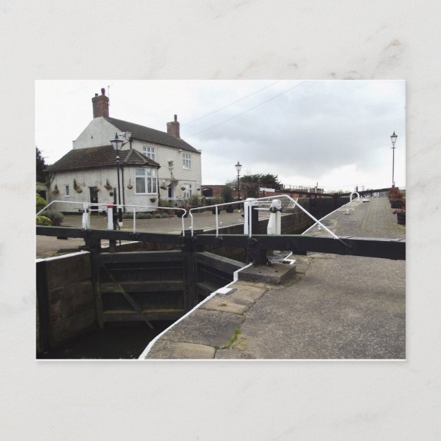 Postal Beeston Lock Cottages (Anverso)