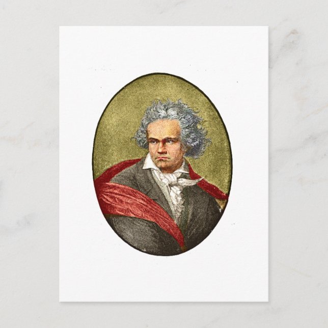 Postal Beethoven (Anverso)