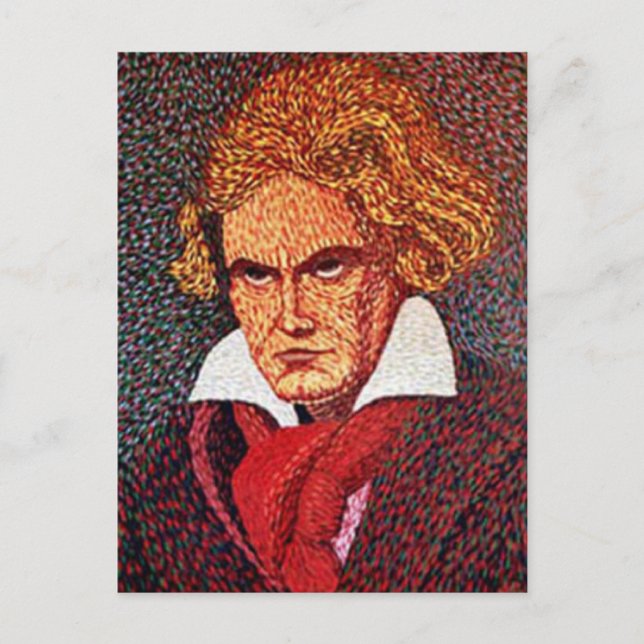 Postal Beethoven (Anverso)