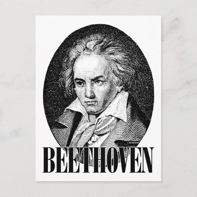 Postal Beethoven (Anverso)