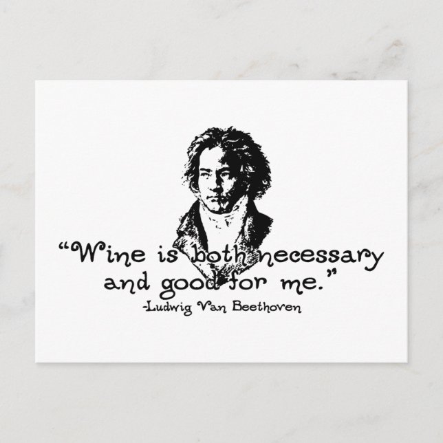 Postal Beethoven -S (Anverso)