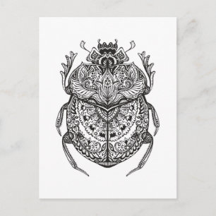 Postal Beetle Zendoodle