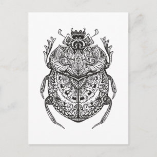 Postal Beetle Zendoodle