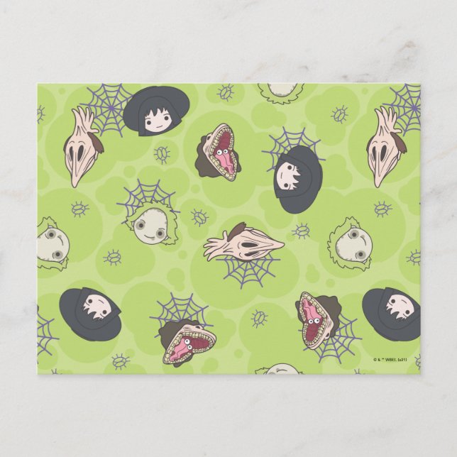 Postal Beetlejuice | Cute Chibi Toss Pattern (Anverso)