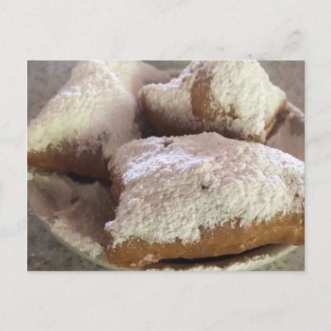 Postal Beignets (Nueva Orleans, LA) (Anverso)