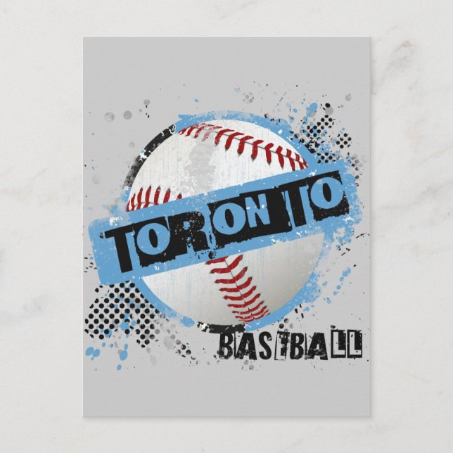 POSTAL BÉISBOL DE TORONTO (Anverso)