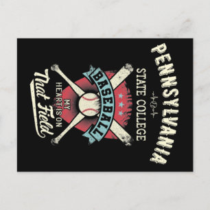 Postal Béisbol del Colegio Universitario Estatal de Pensi