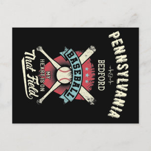 Postal Béisbol Pennsylvania Bedford
