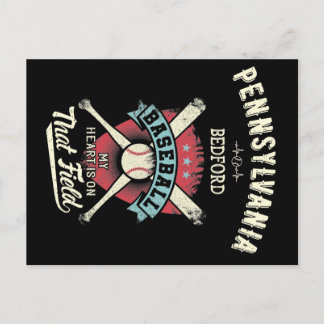 Postal Béisbol Pennsylvania Bedford