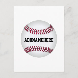 Postal Béisbol Personalizado