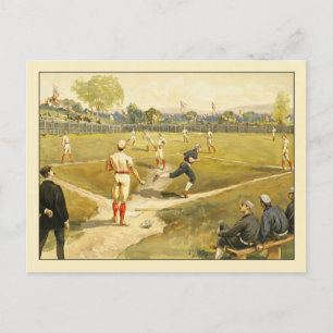 Postal Béisbol por Henry Sandham