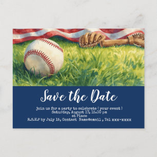 Postal Béisbol salva la fecha con la bandera de América