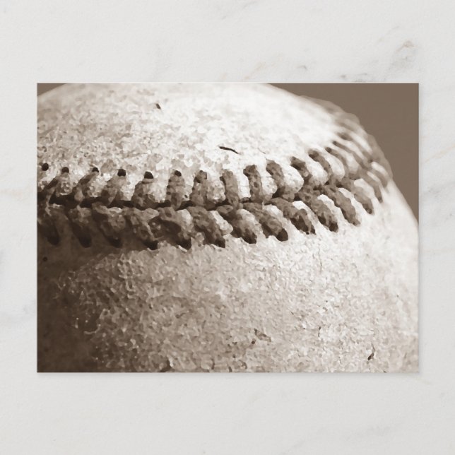 Postal Béisbol Sepia (Anverso)
