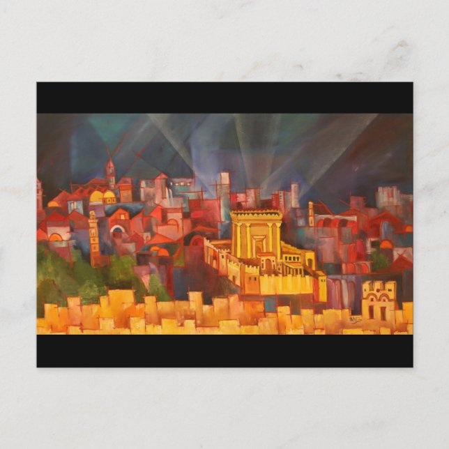 Postal Beit Hamikdash (Anverso)