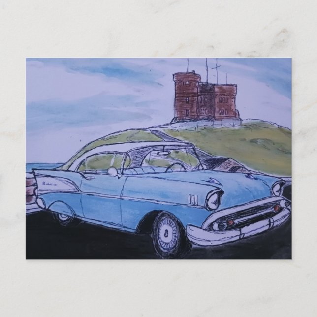 Postal Bel Air de 1957 (Anverso)