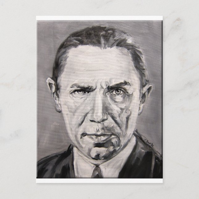 Postal Bela Lugosi (Anverso)