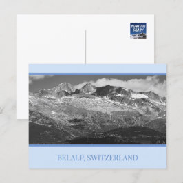 Postal Belalp y Hohstock, Suiza