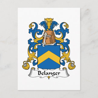 Postal Belanger Family Crest