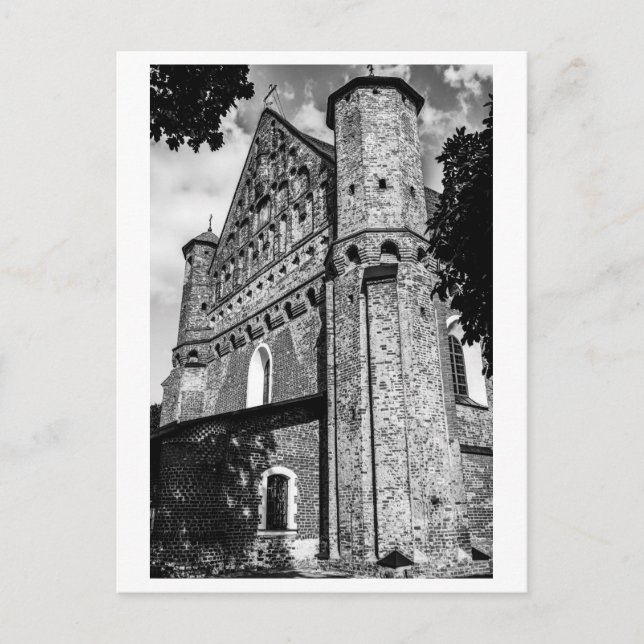 Postal Belarús Iglesia de Synkavichy Arquitectura (Anverso)