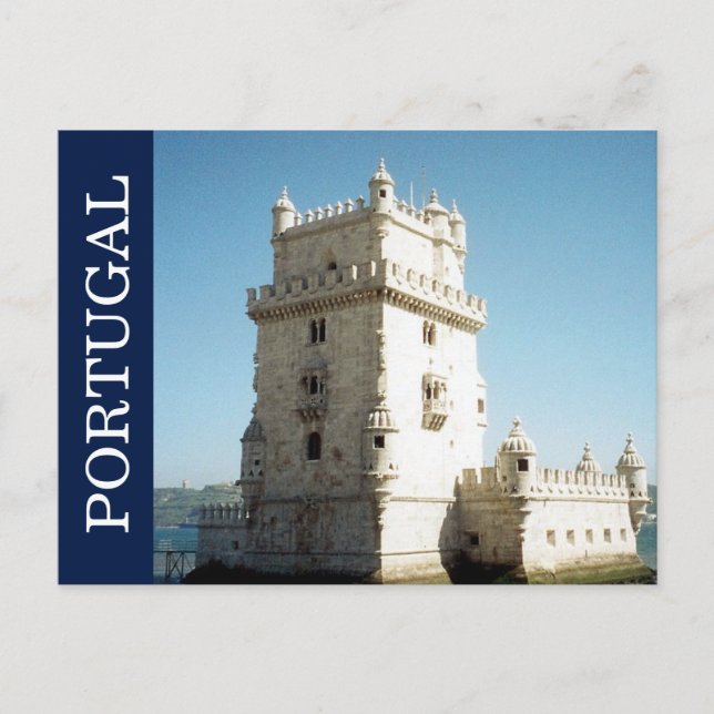 Postal belem portugal (Anverso)