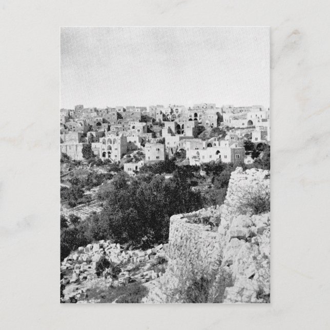 Postal Belén, alrededor de 1890 (Anverso)