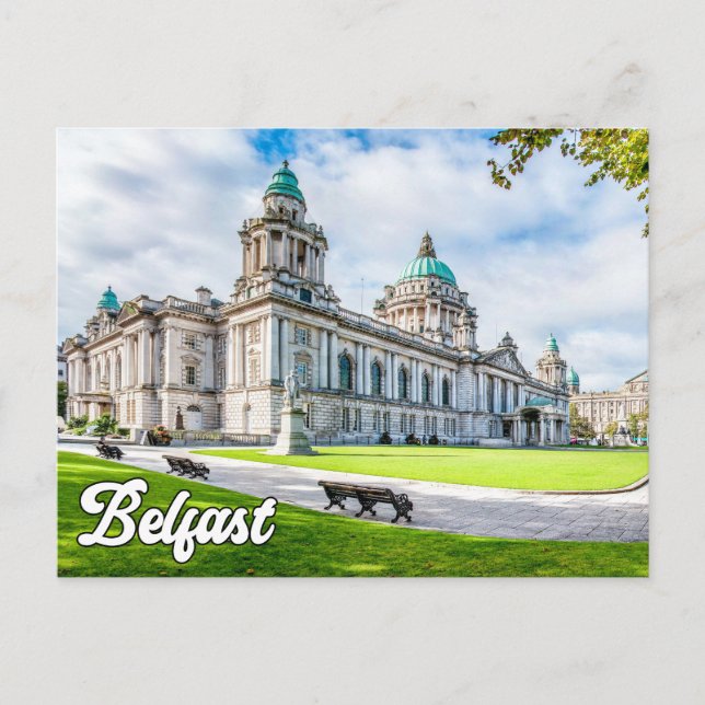 Postal Belfast, Irlanda del Norte (Anverso)
