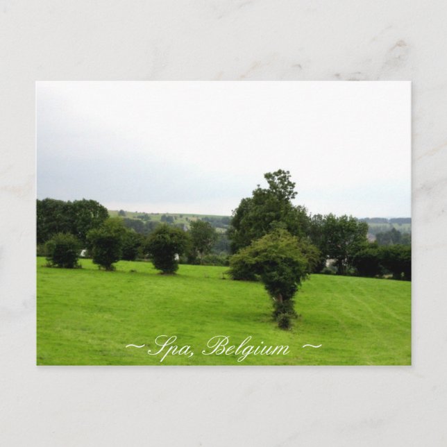 Postal Bélgica (Anverso)