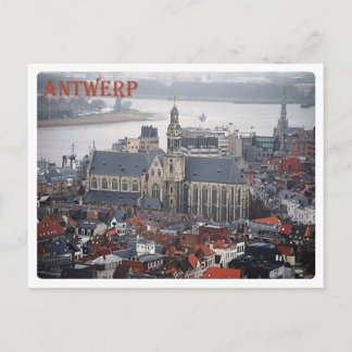 Postal Bélgica - Amberes -