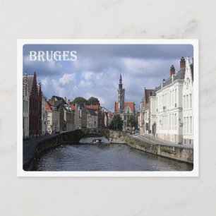 Postal Bélgica - Brujas -