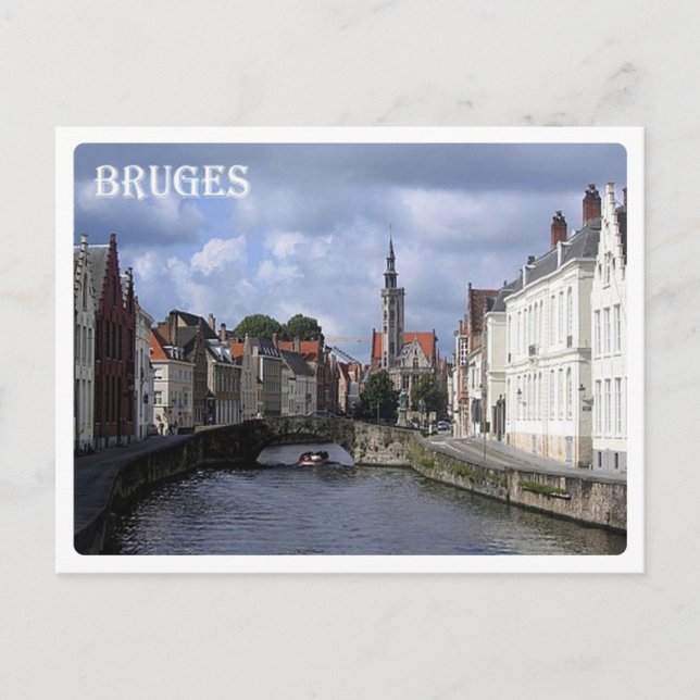 Postal Bélgica - Brujas - (Anverso)