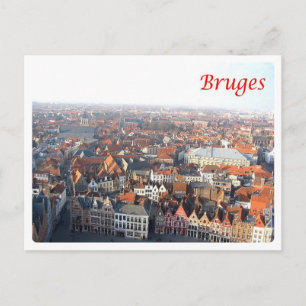 Postal Bélgica - Brujas - Vue Du Beffroi