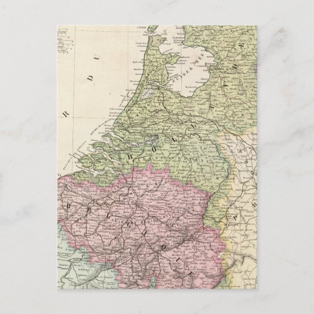 Postal Bélgica y Países Bajos 2 (Anverso)