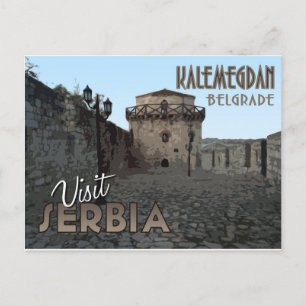 Postal Belgrado, Kalemegdan, Serbia - Visita Serbia...