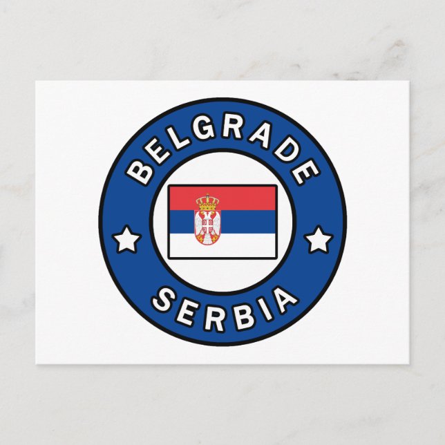 Postal Belgrado Serbia (Anverso)