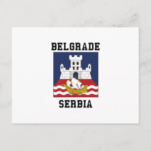 Postal Belgrado Serbia