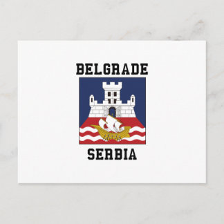 Postal Belgrado Serbia