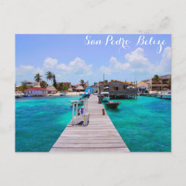 Postal Belice San Pedro Beach Ambergris Caye