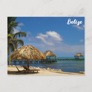 Postal Belice Tropical Beach Ambergris Caye