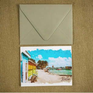 Postal Belice Tropical Paradise Travel