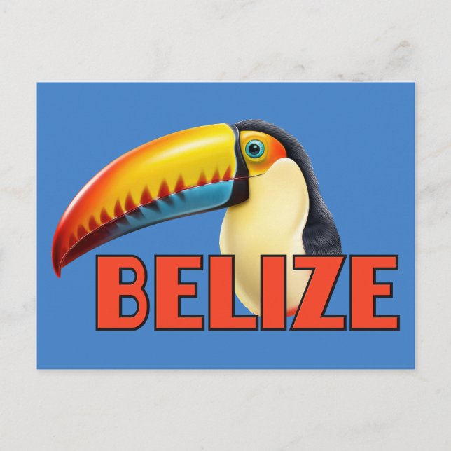 Postal BELIZAR Toucan (Anverso)