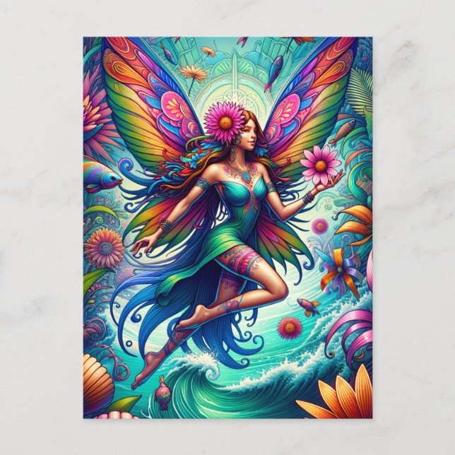 Postal Belize Fairy (Anverso)