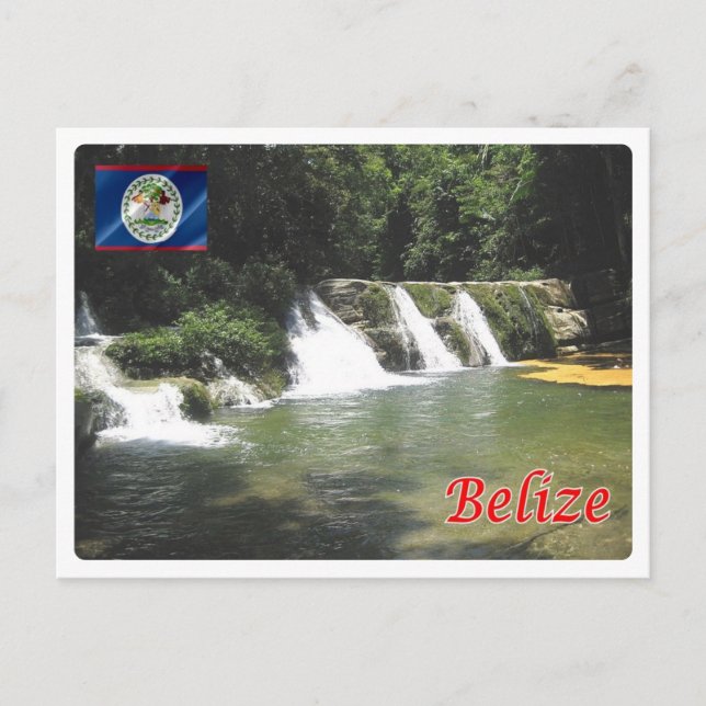 Postal Belize - Toledo - San Antonio Falls - (Anverso)