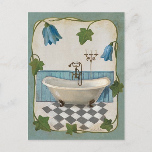 Postal Bell Flower Bath (Anverso)