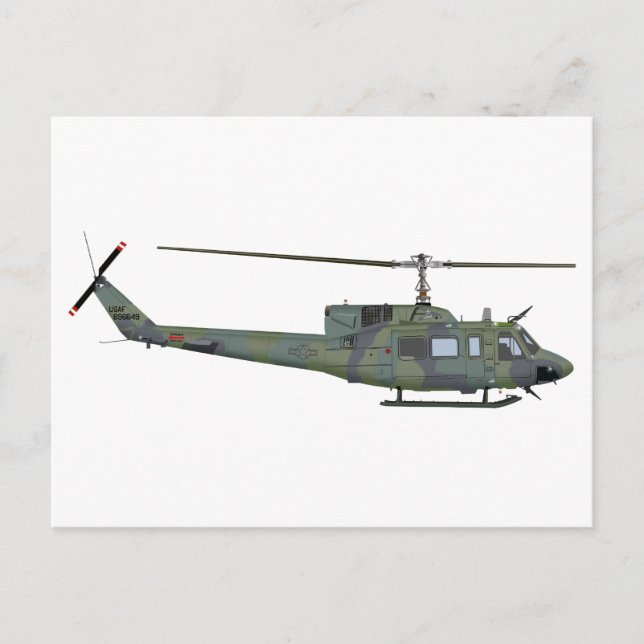 Postal Bell UH-1N 455455 (Anverso)