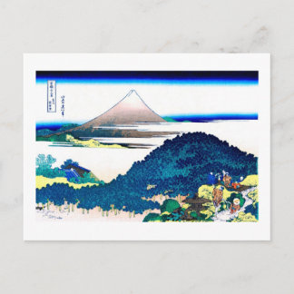Postal Bella Artes de Aoyama enza-no-matsu Hokusai
