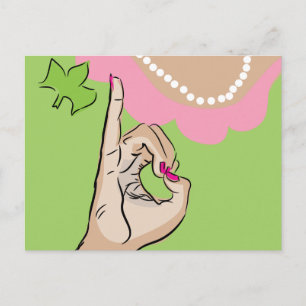 Postal Bella Artes de Chicas reales