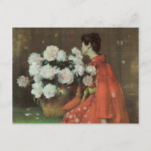 Postal Bella Artes de Peonies