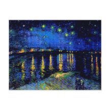 Bella Artes de Van Gogh Starry Night Rhone (F474)