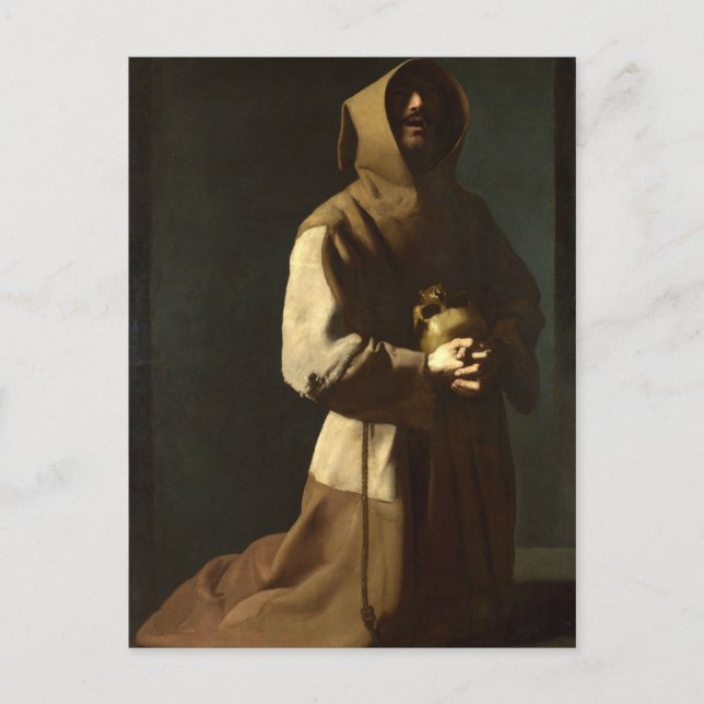 Postal Bella Artes Francisco de Zurbarán (Anverso)
